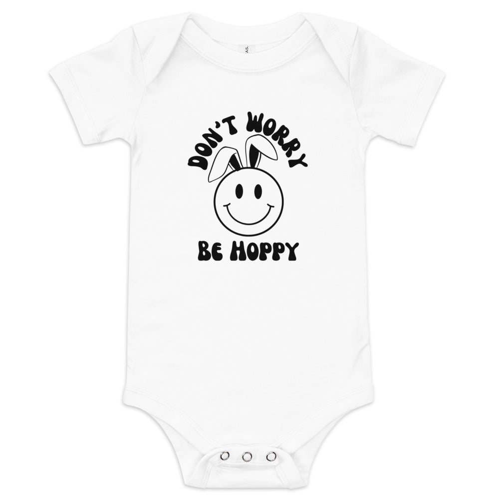 Don't Worry Be Hoppy Baby One Piece