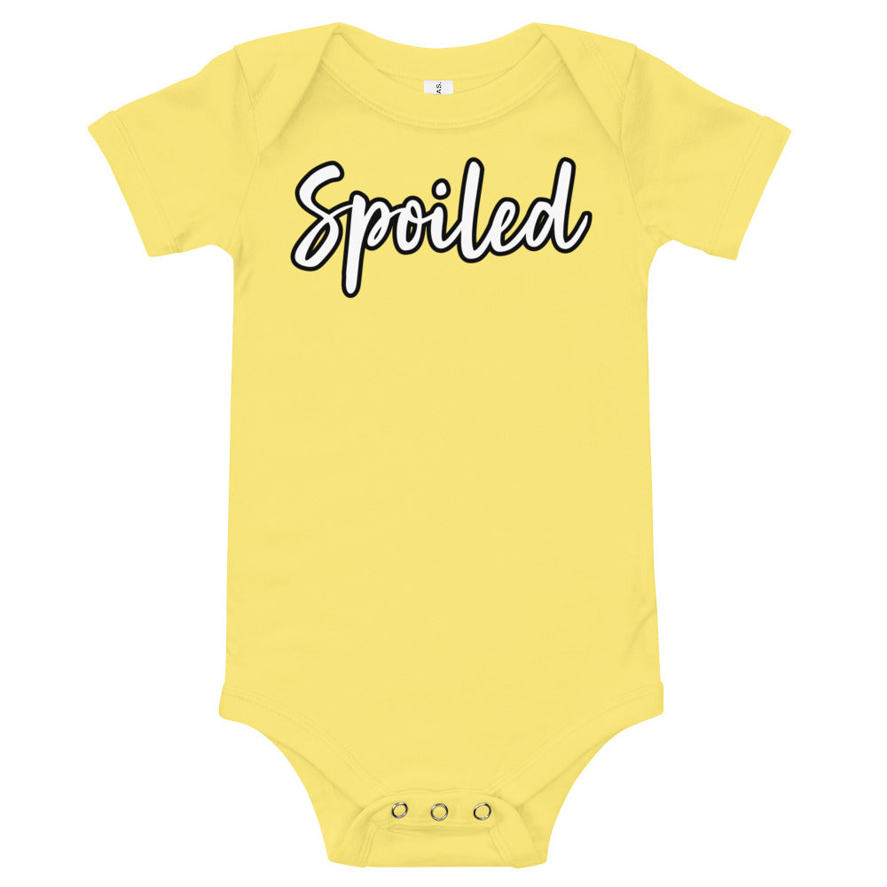 Spoiled Baby One Piece Yellow