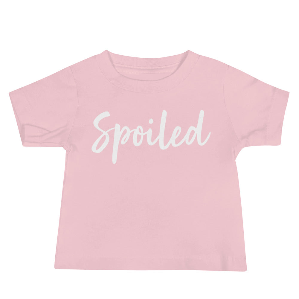 Spoiled Baby Tee Pink