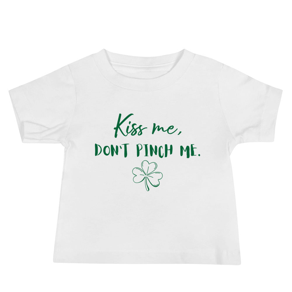 Kiss Me Baby Tee White