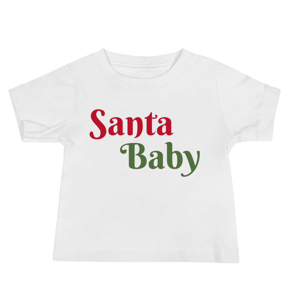Santa Baby Tee (Baby) White