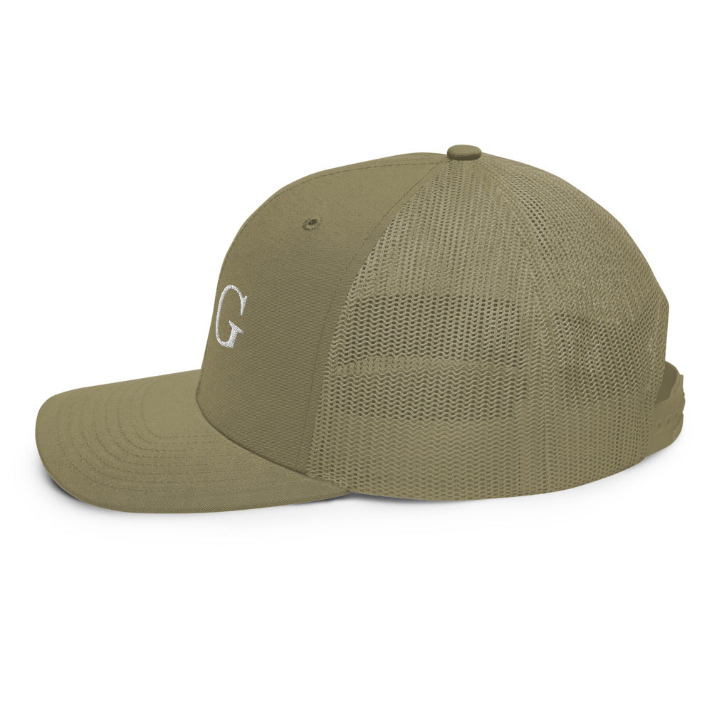 B | G Trucker Hat Loden