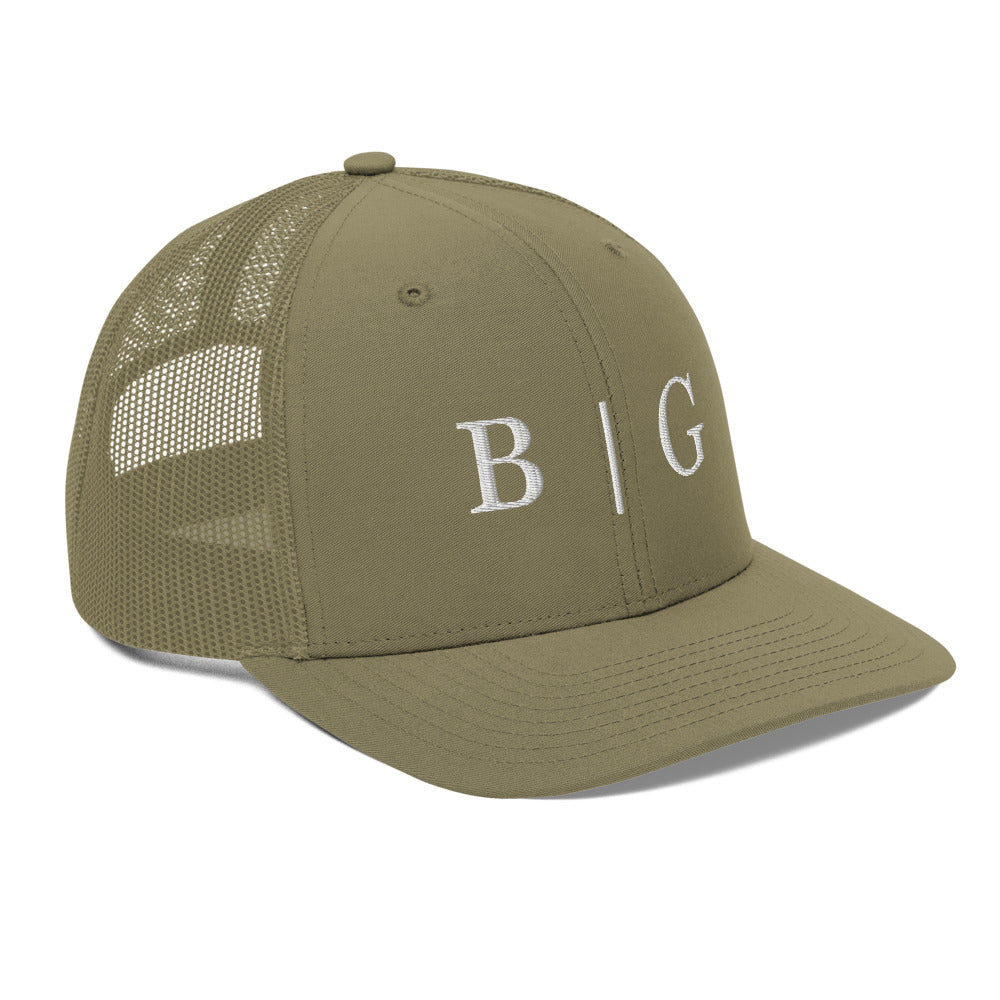 B | G Trucker Hat Loden