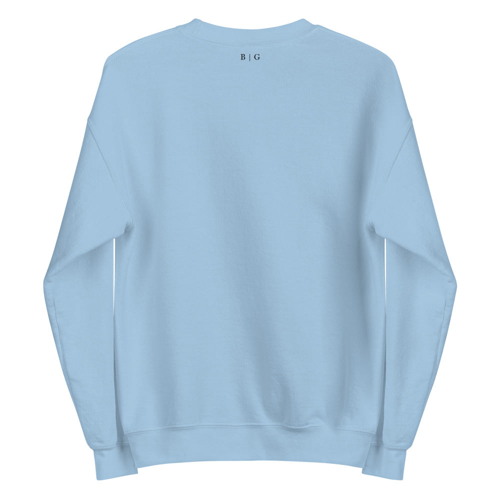 BELLA | GRACEN Crew Neck Sweater Light Blue