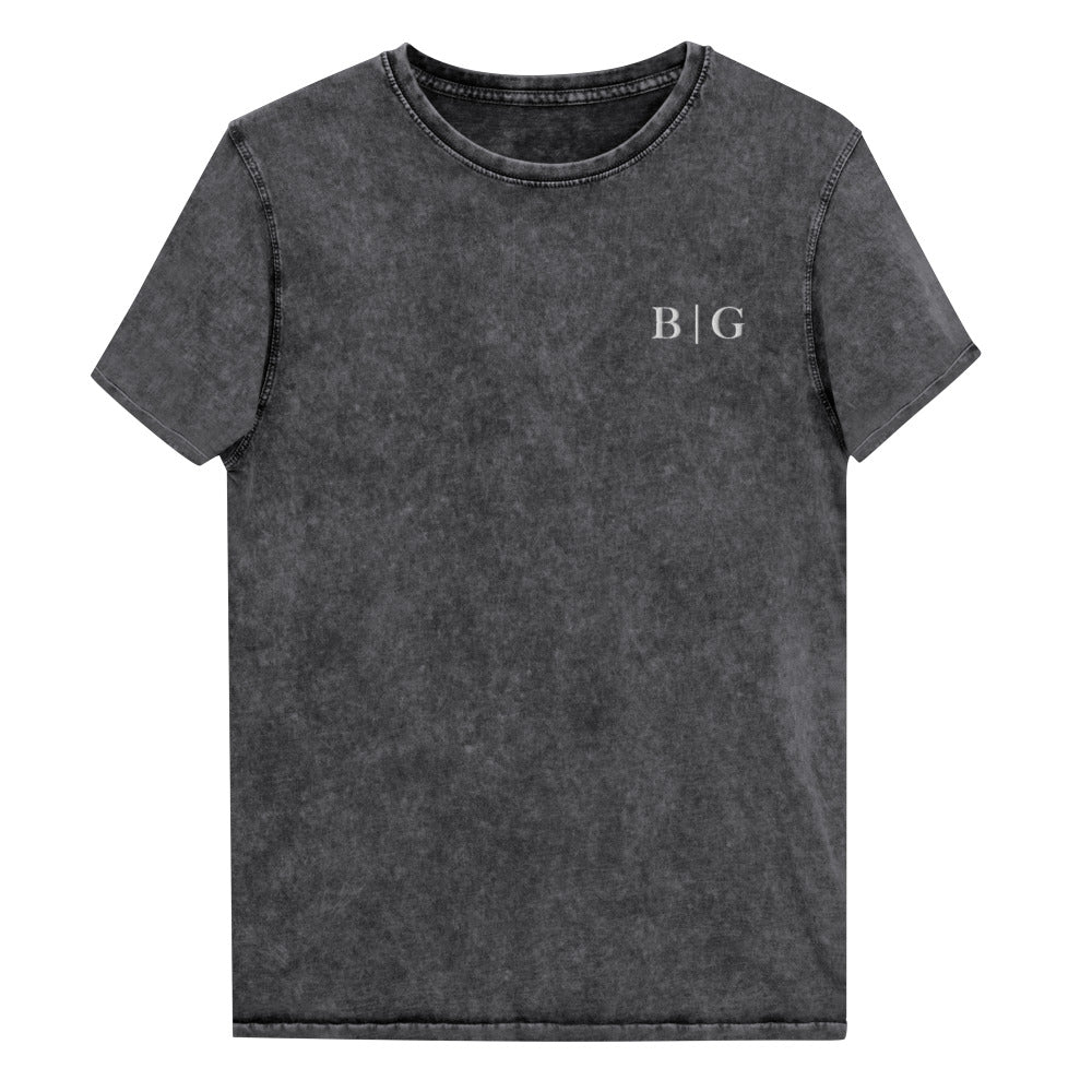 B | G Denim T-Shirt Black