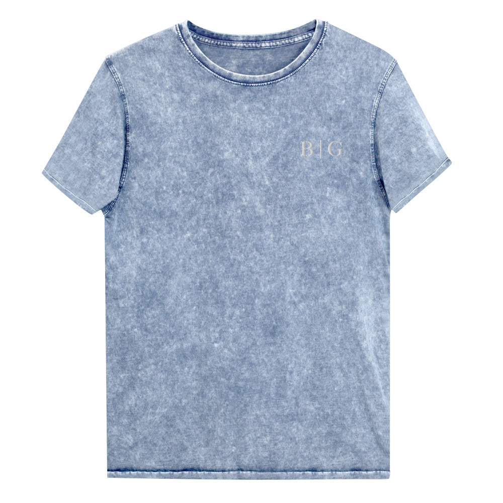 B | G Denim T-Shirt Denim Blue