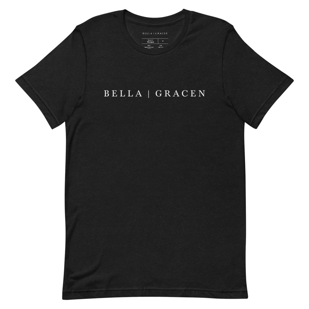 BELLA | GRACEN T-Shirt Black Heather