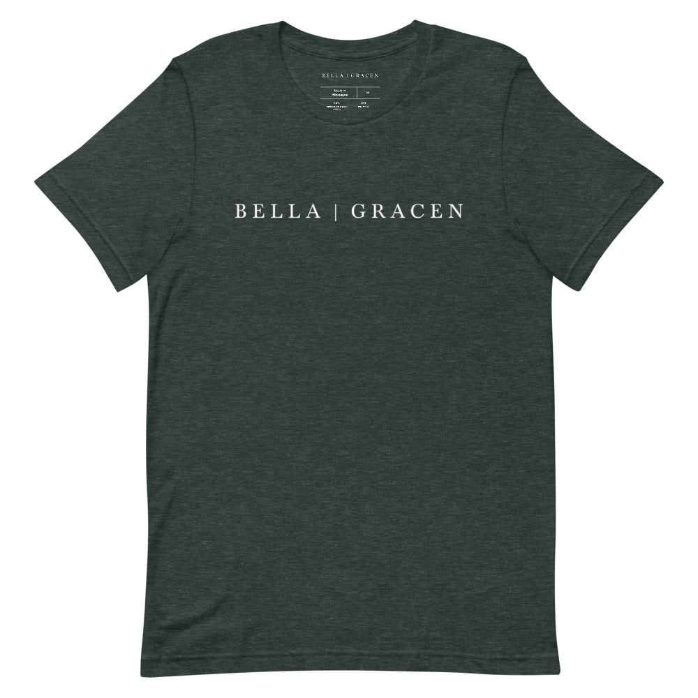 BELLA | GRACEN T-Shirt Heather Forest