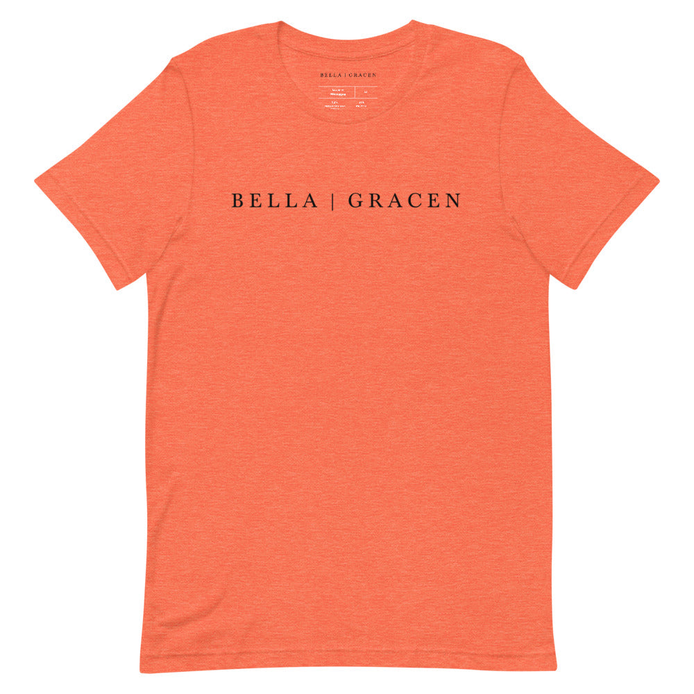BELLA | GRACEN T-Shirt Heather Orange