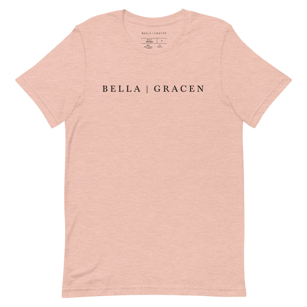 BELLA | GRACEN T-Shirt Heather Prism Peach