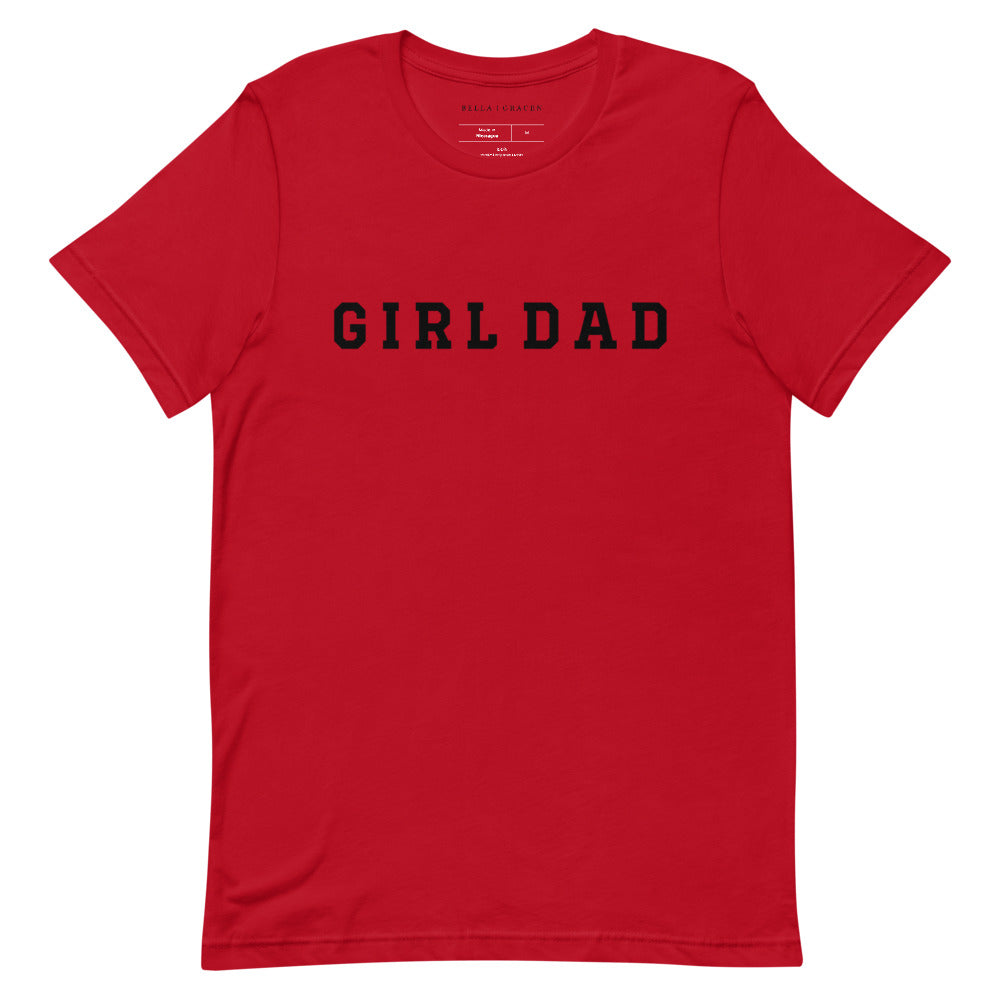 Girl Dad T-Shirt Red