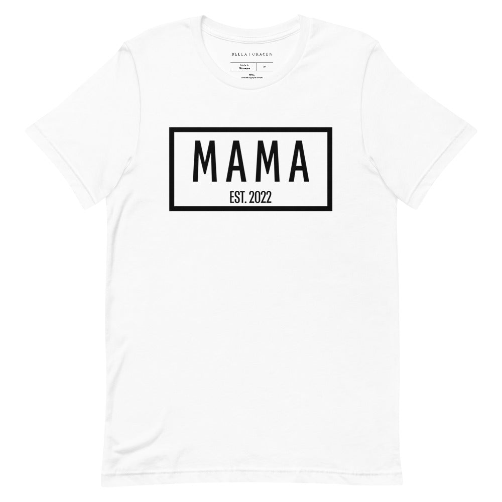 Mama Est. 2022 T-Shirt White