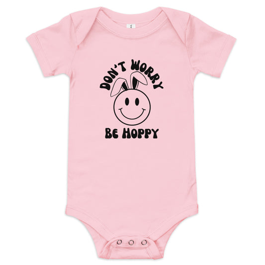 Don't Worry Be Hoppy Baby One Piece