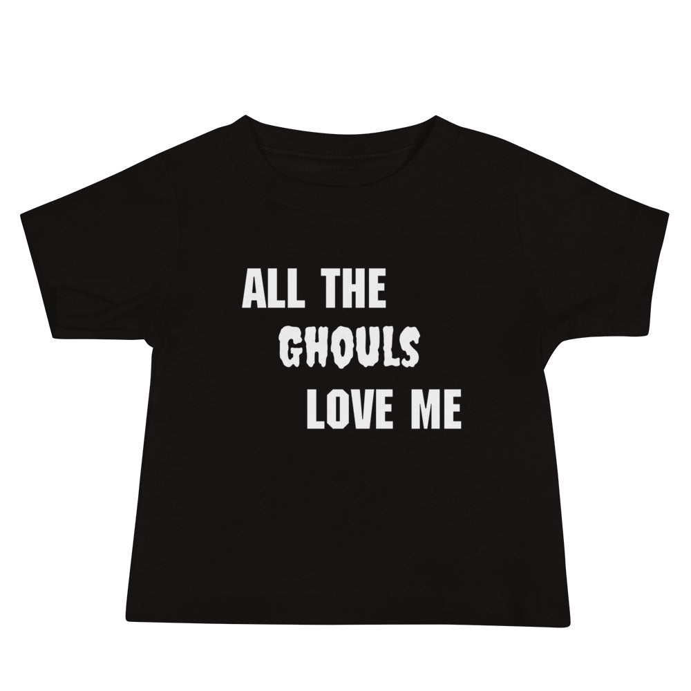 Ghouls Love Me Baby Tee Black