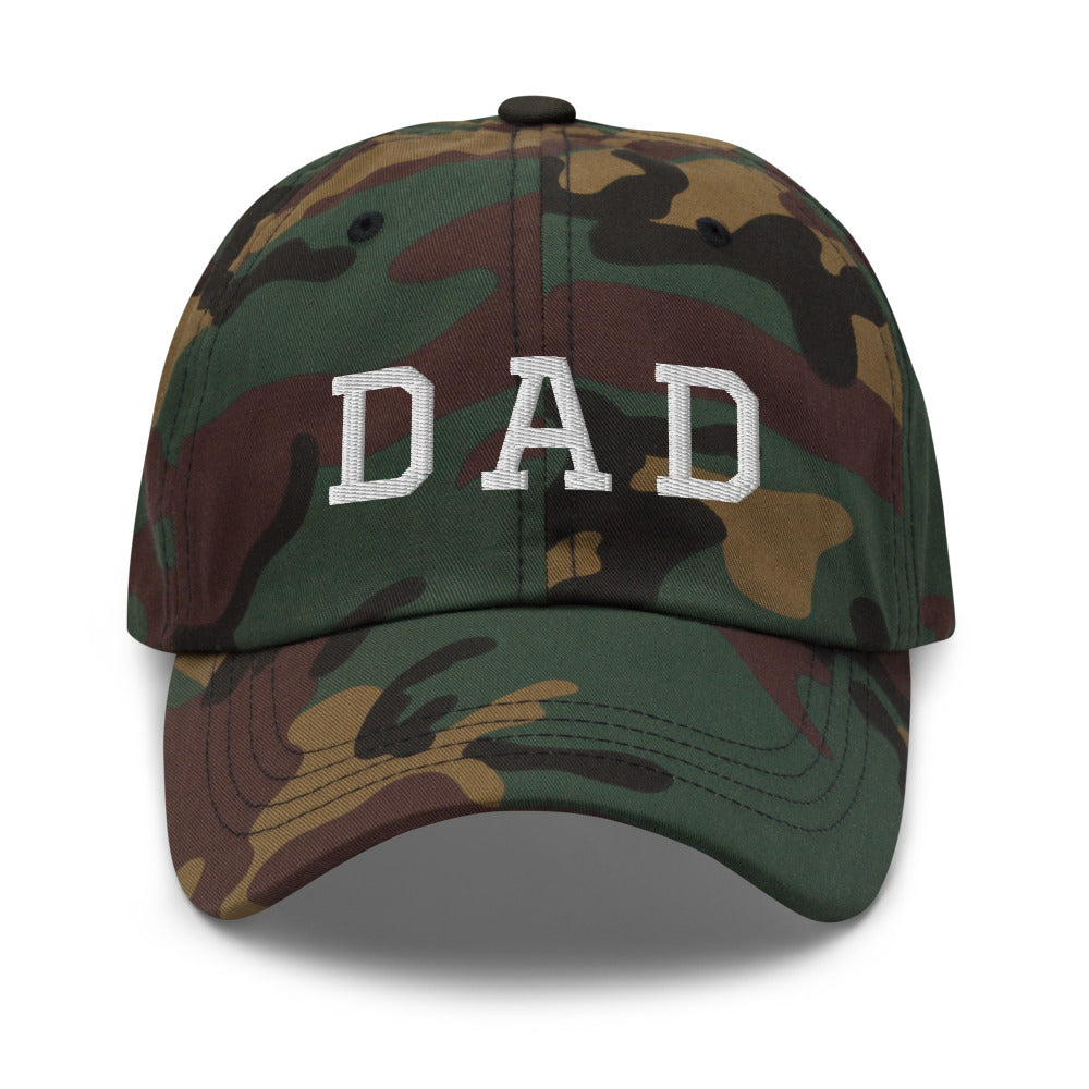 Dad Hat Green Camo