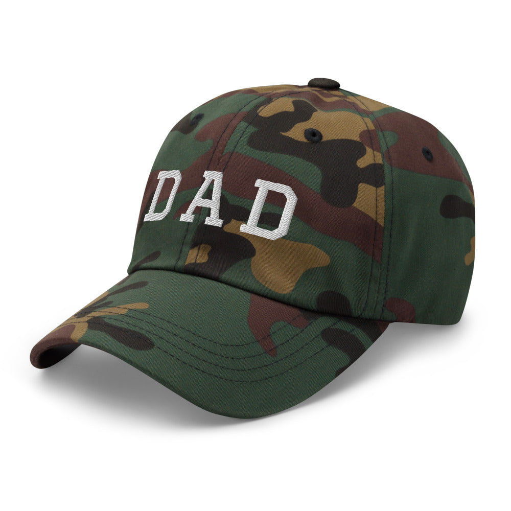 Dad Hat Green Camo