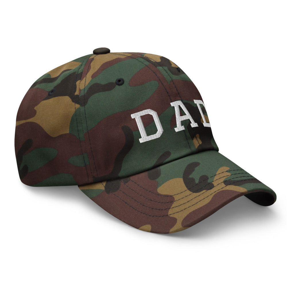 Dad Hat Green Camo