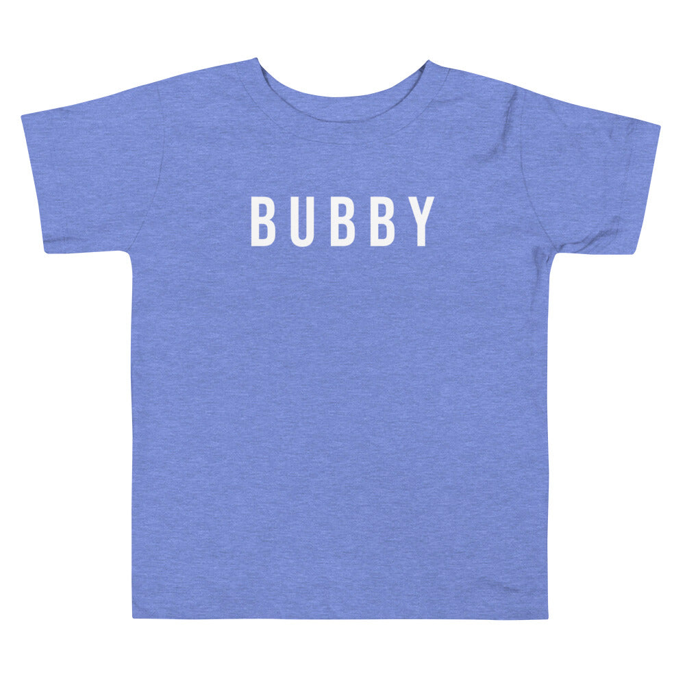 Bubby Toddler Tee Heather Columbia Blue