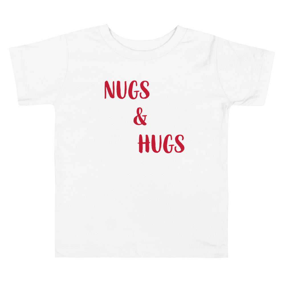 Nugs & Hugs Toddler Tee White