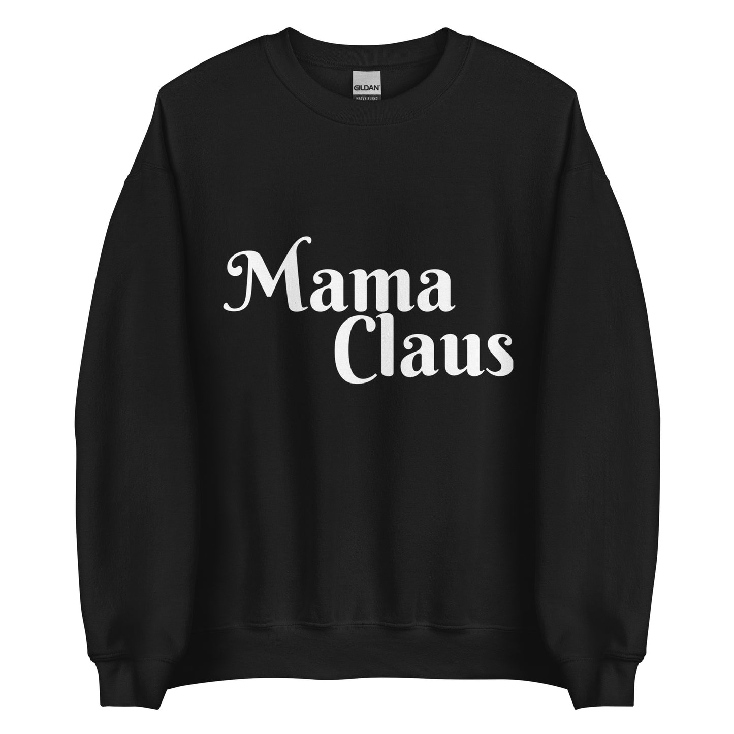 Mama Claus Crew Neck Sweater Black