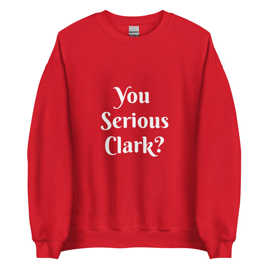 You Serious Clark Crew Neck Sweater Red