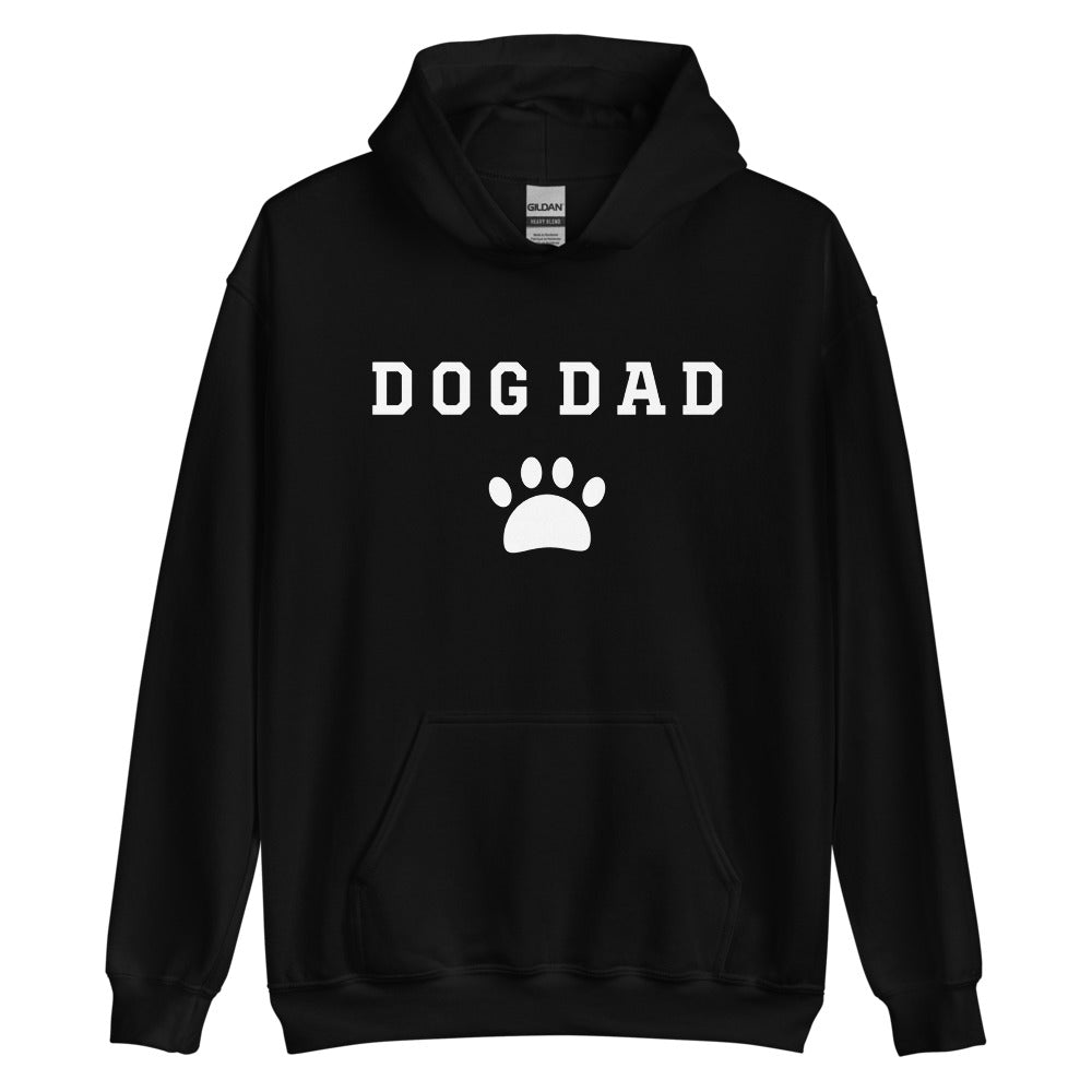 Dog Dad Hoodie Black