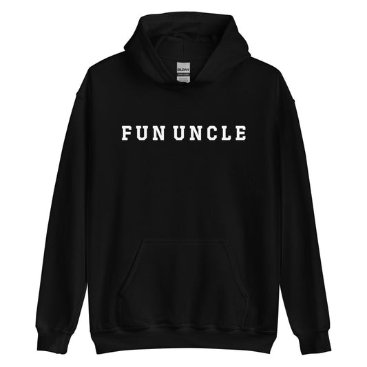 Fun Uncle Hoodie Black