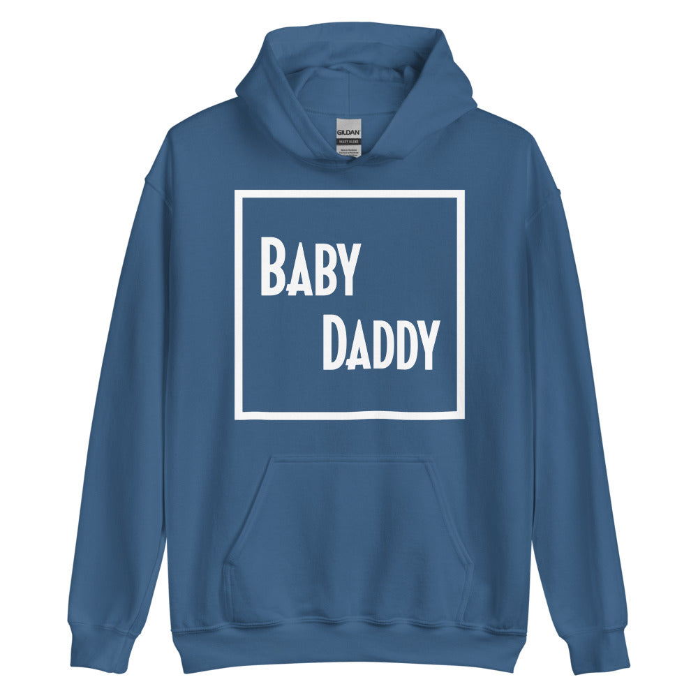 Baby Daddy Hoodie Indigo Blue