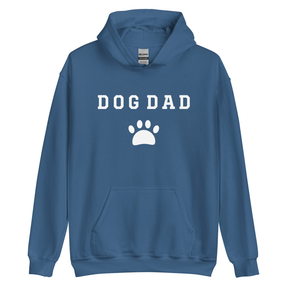 Dog Dad Hoodie Indigo Blue