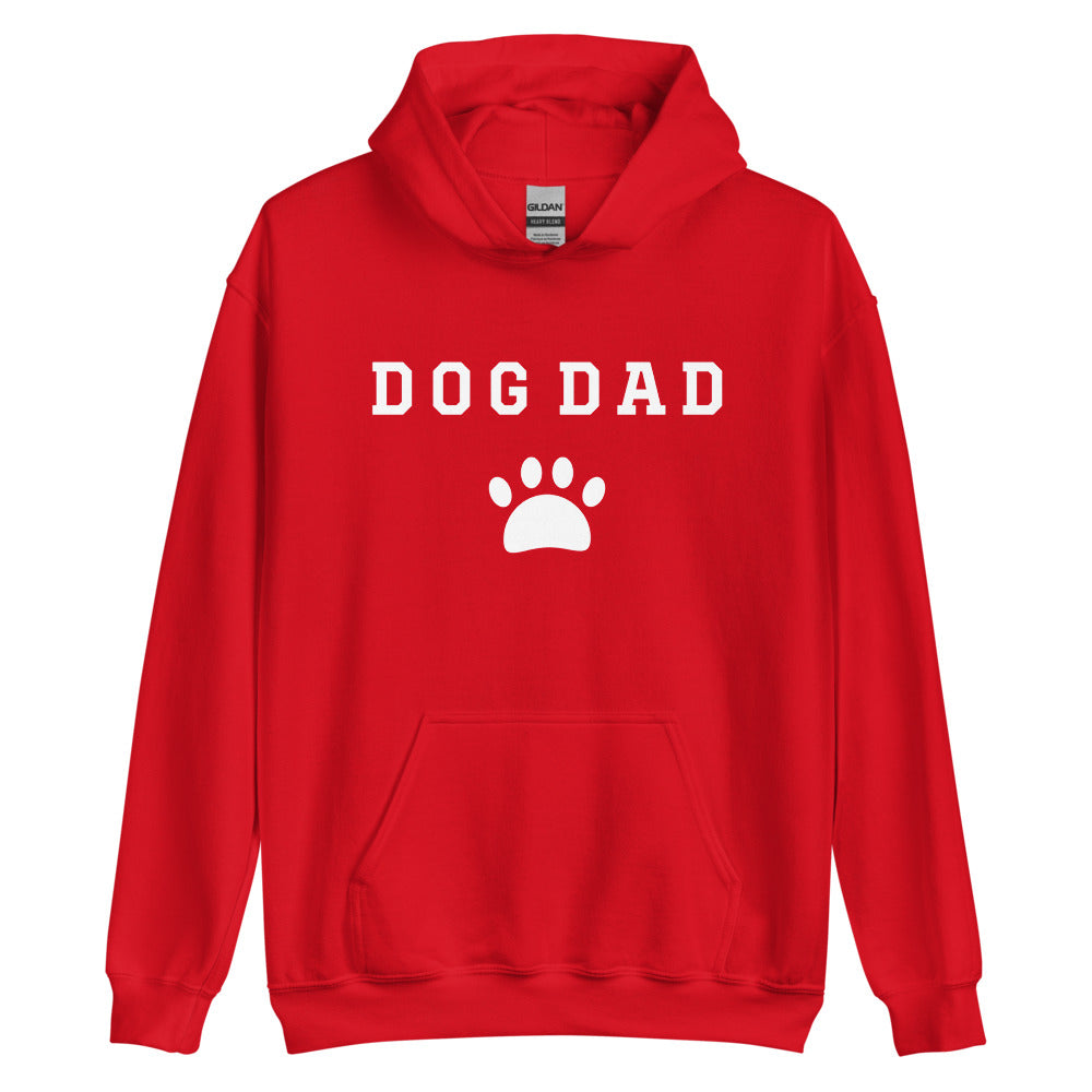 Dog Dad Hoodie Red