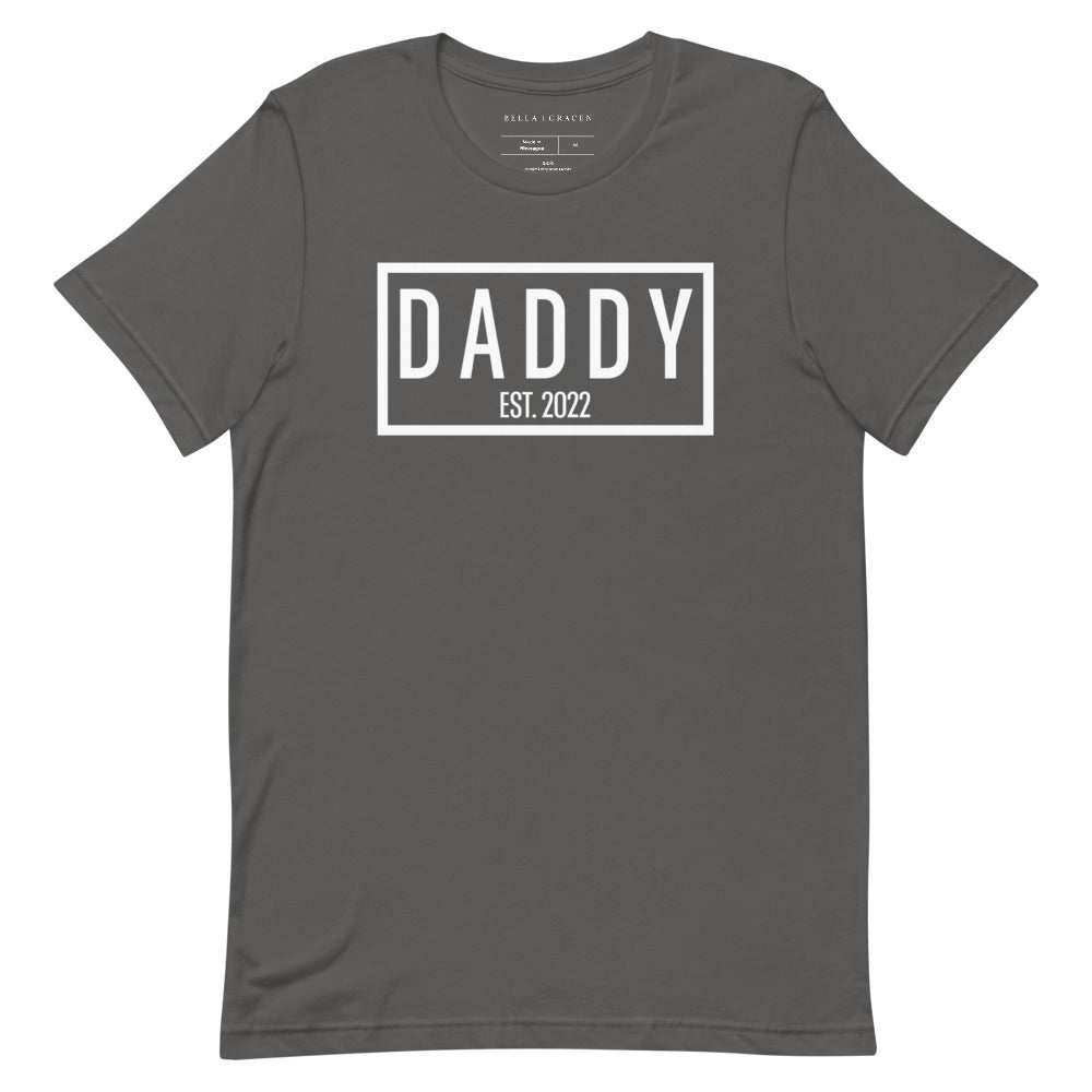 Daddy Est. 2022 T-Shirt Asphalt