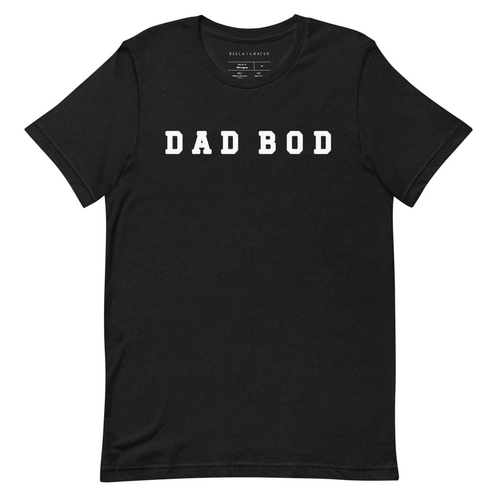 Dad Bod T-Shirt Black Heather