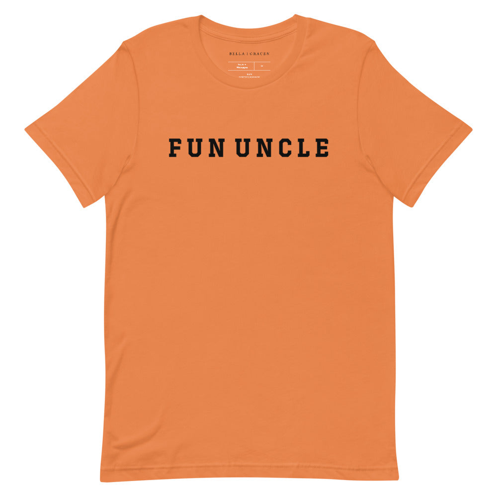 Fun Uncle T-Shirt Burnt Orange