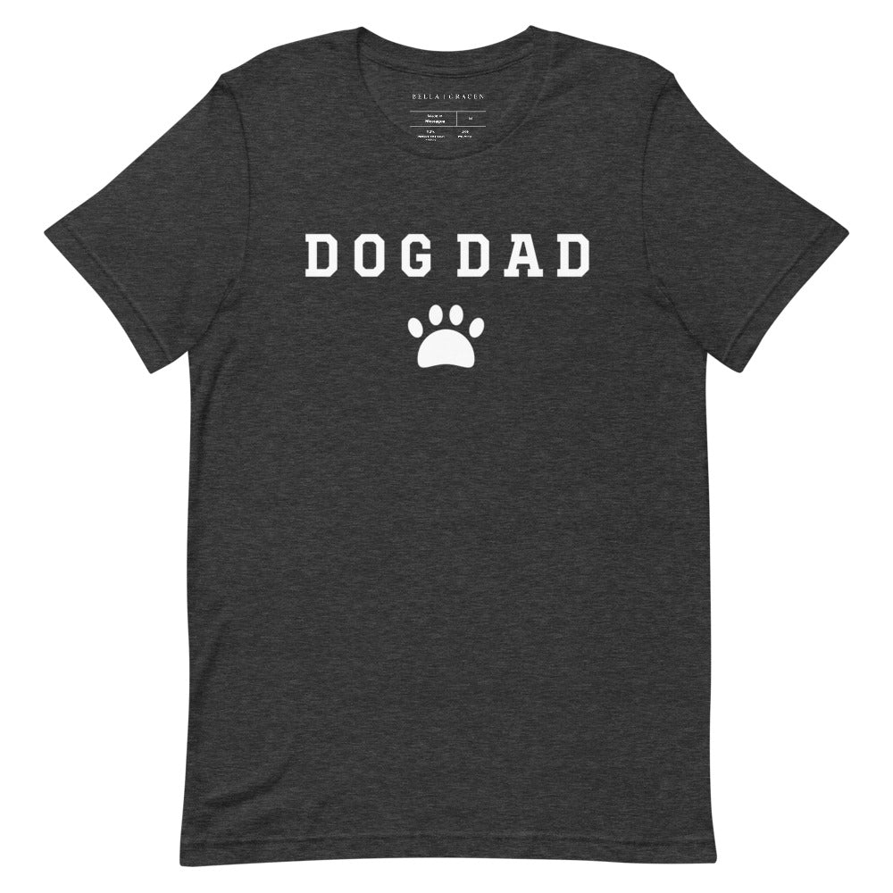 Dog Dad T-Shirt Dark Grey Heather