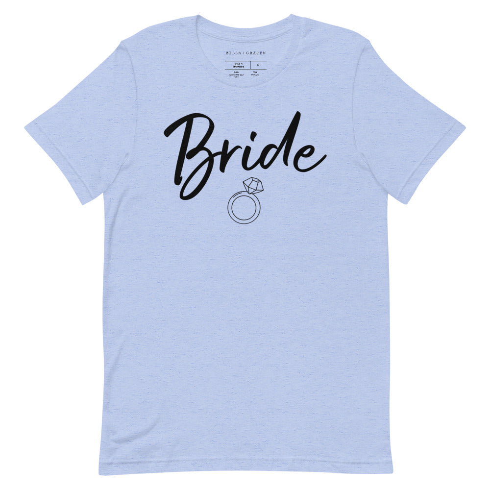 Bride T-Shirt Heather Blue