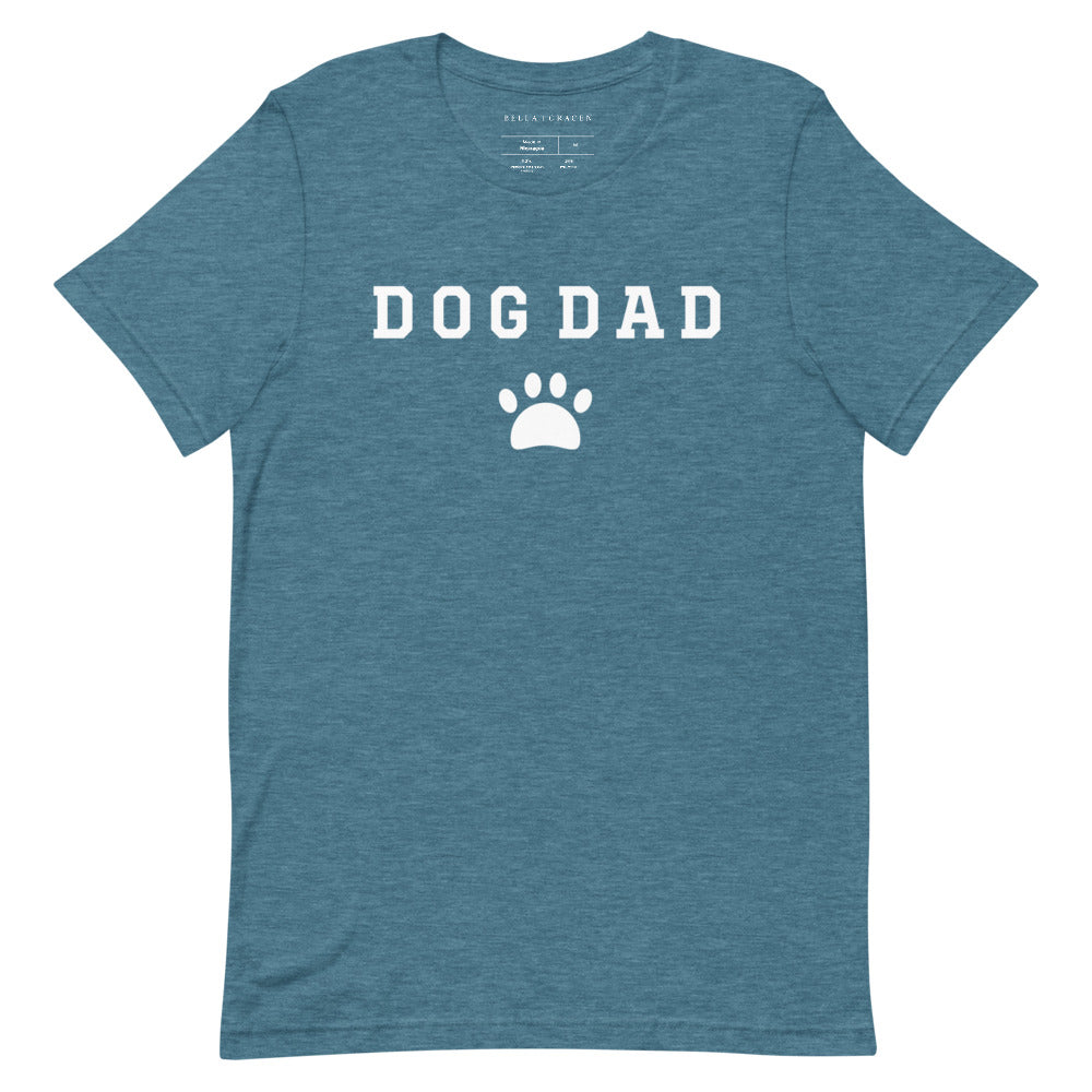 Dog Dad T-Shirt Heather Deep Teal