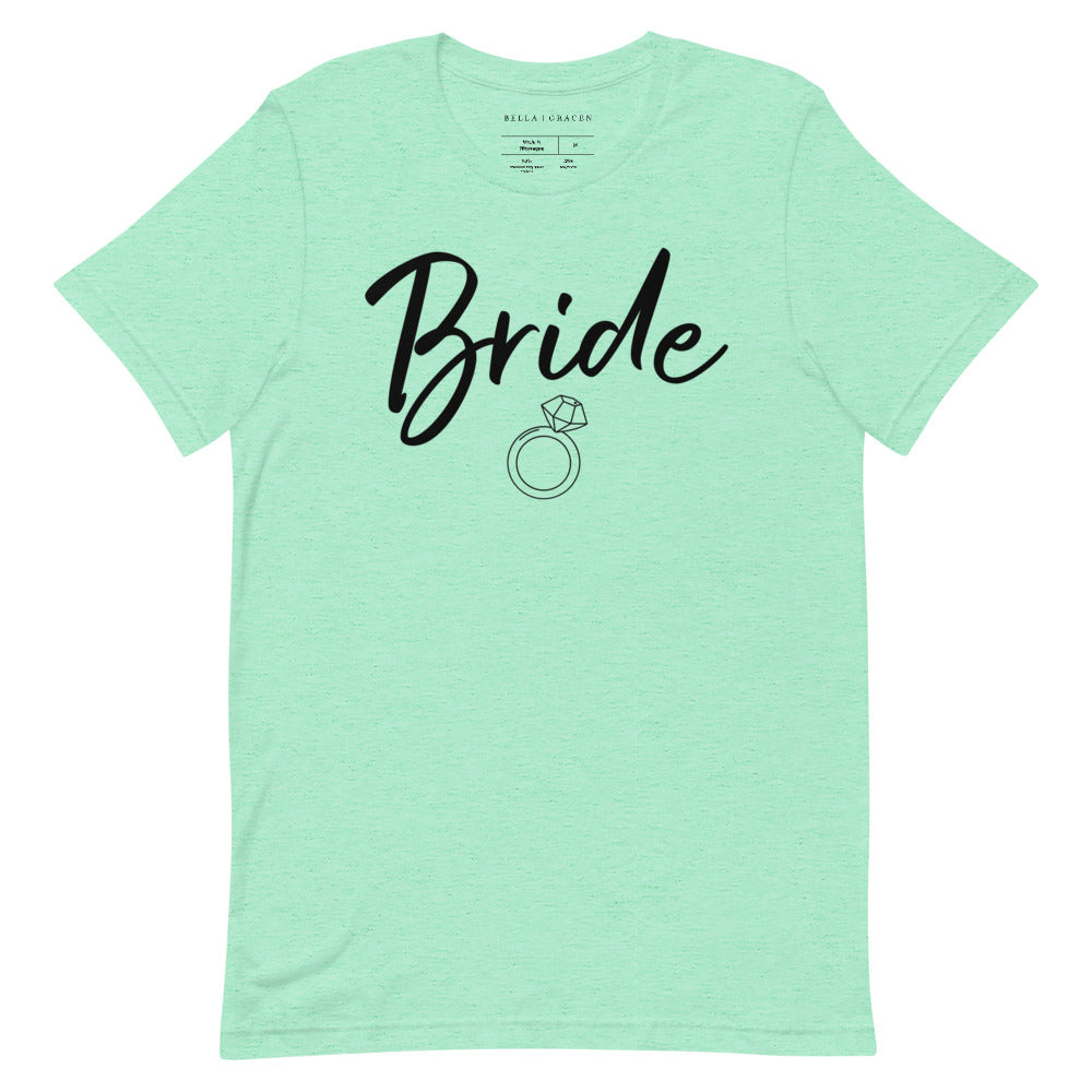 Bride T-Shirt Heather Mint