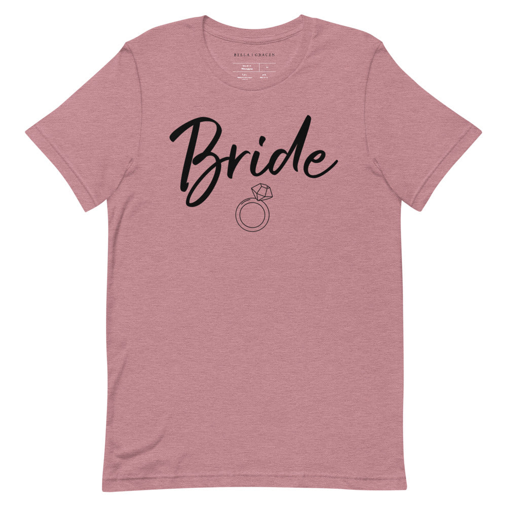 Bride T-Shirt Heather Orchid