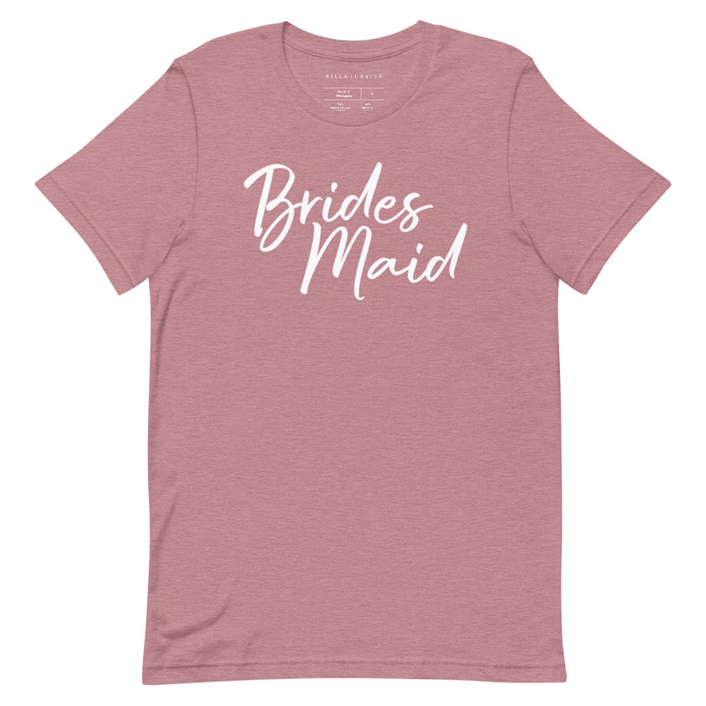 Bridesmaid T-Shirt Heather Orchid