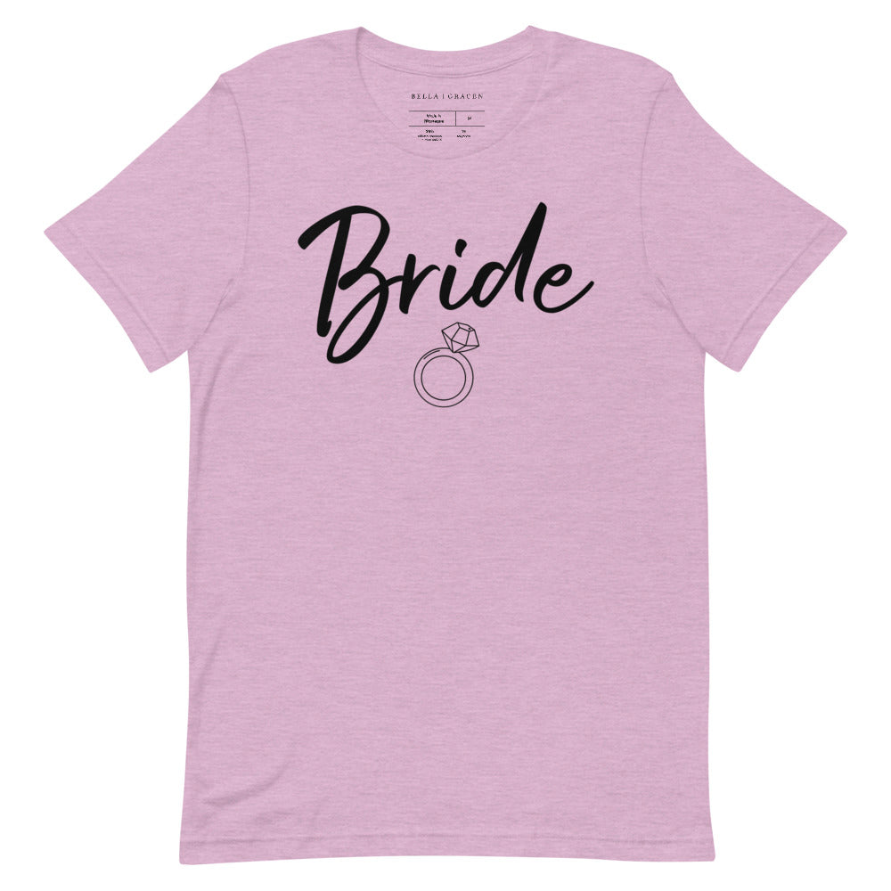 Bride T-Shirt Heather Prism Lilac