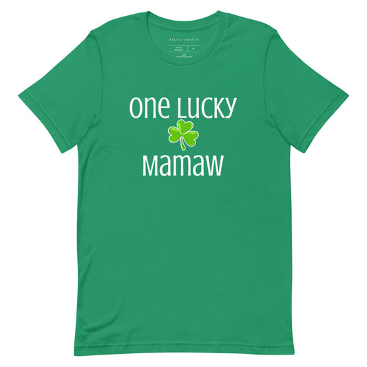 One Lucky Mamaw T-Shirt Kelly