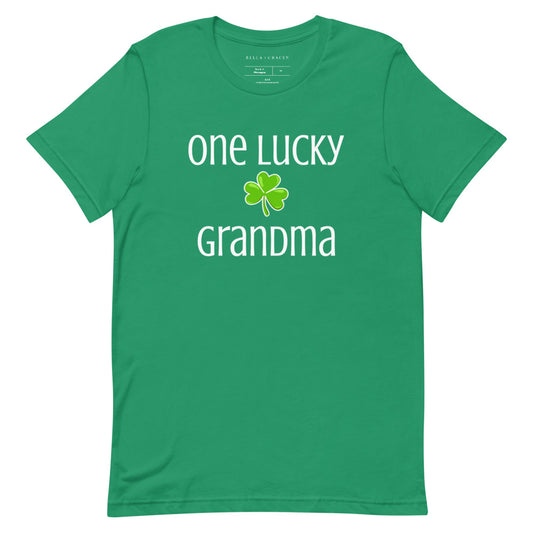 One Lucky Grandma T-Shirt Kelly