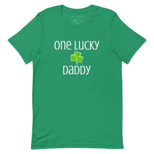 One Lucky Daddy T-Shirt Kelly