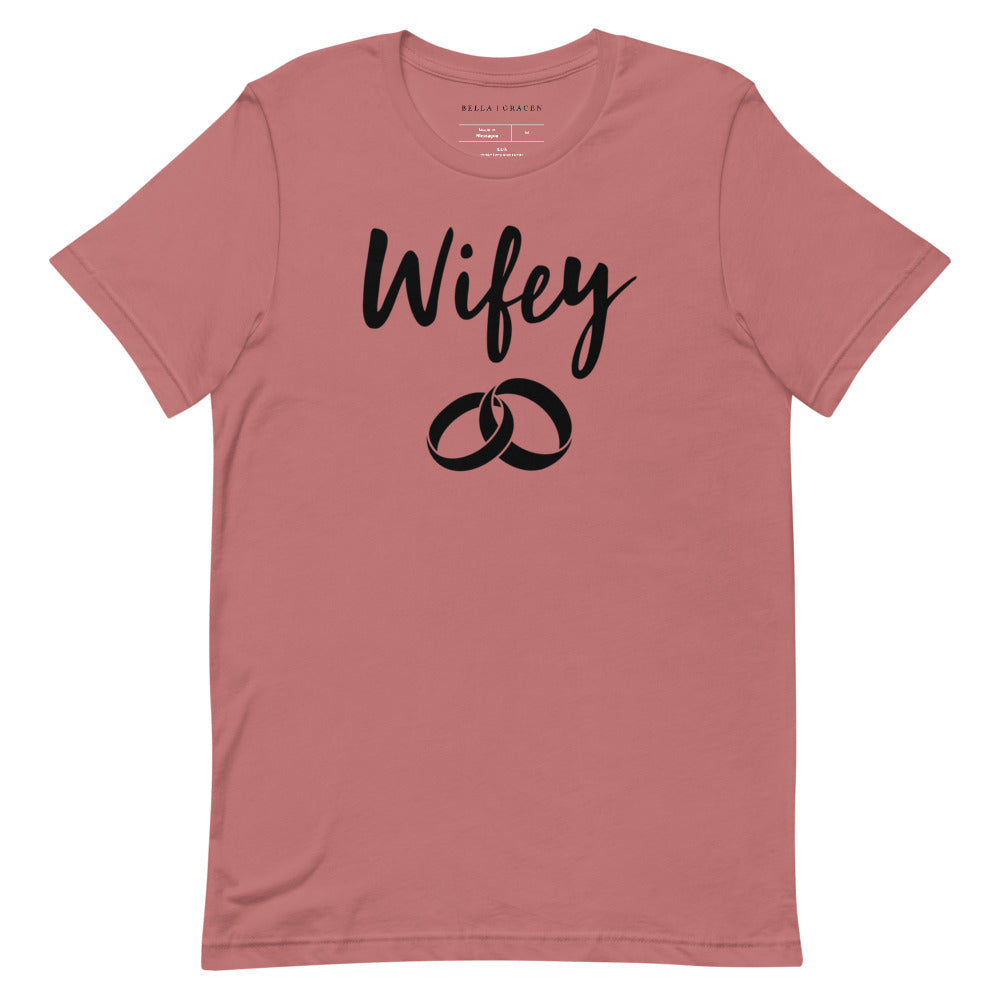 Wifey T-Shirt Mauve