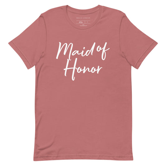 Maid of Honor T-Shirt Mauve