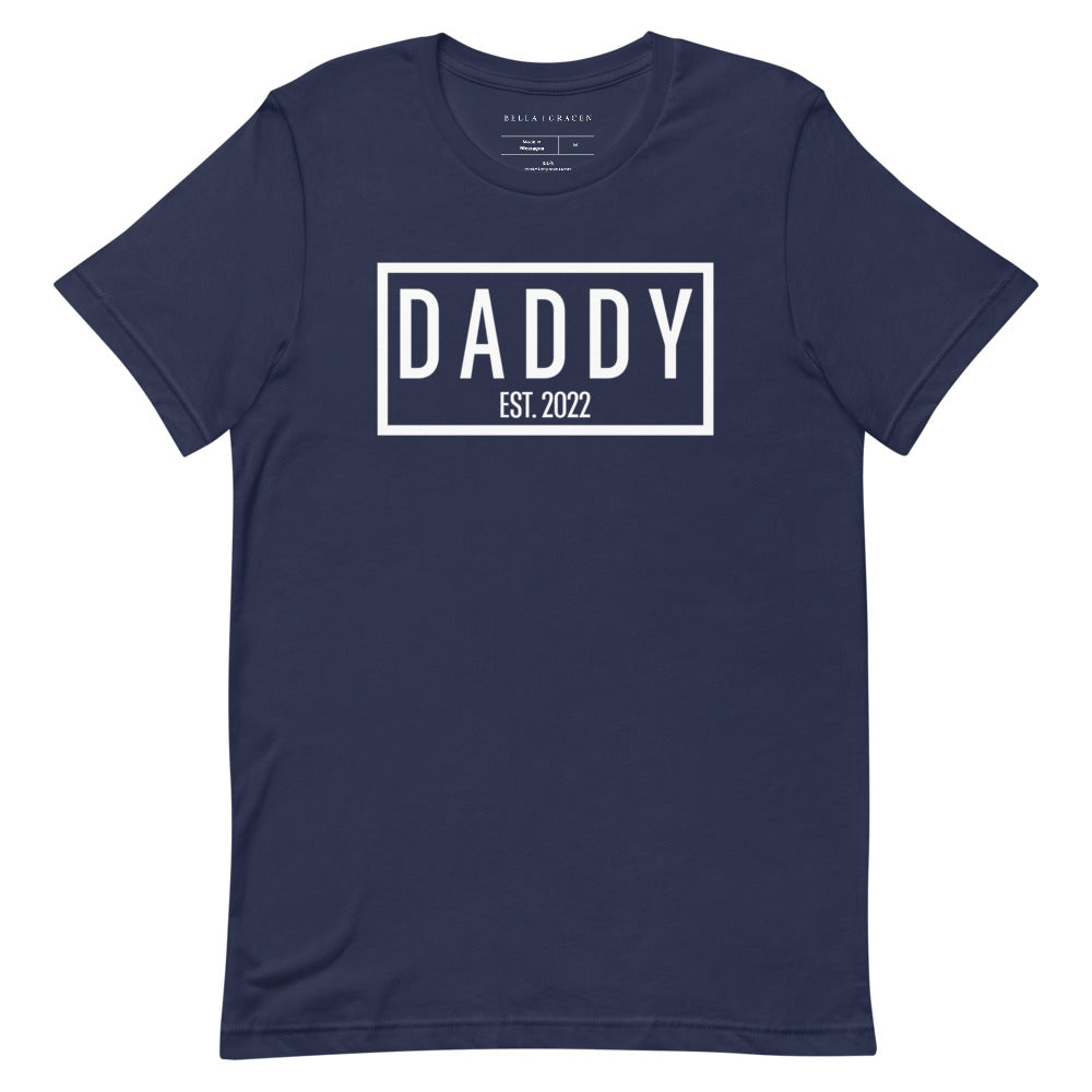 Daddy Est. 2022 T-Shirt Navy