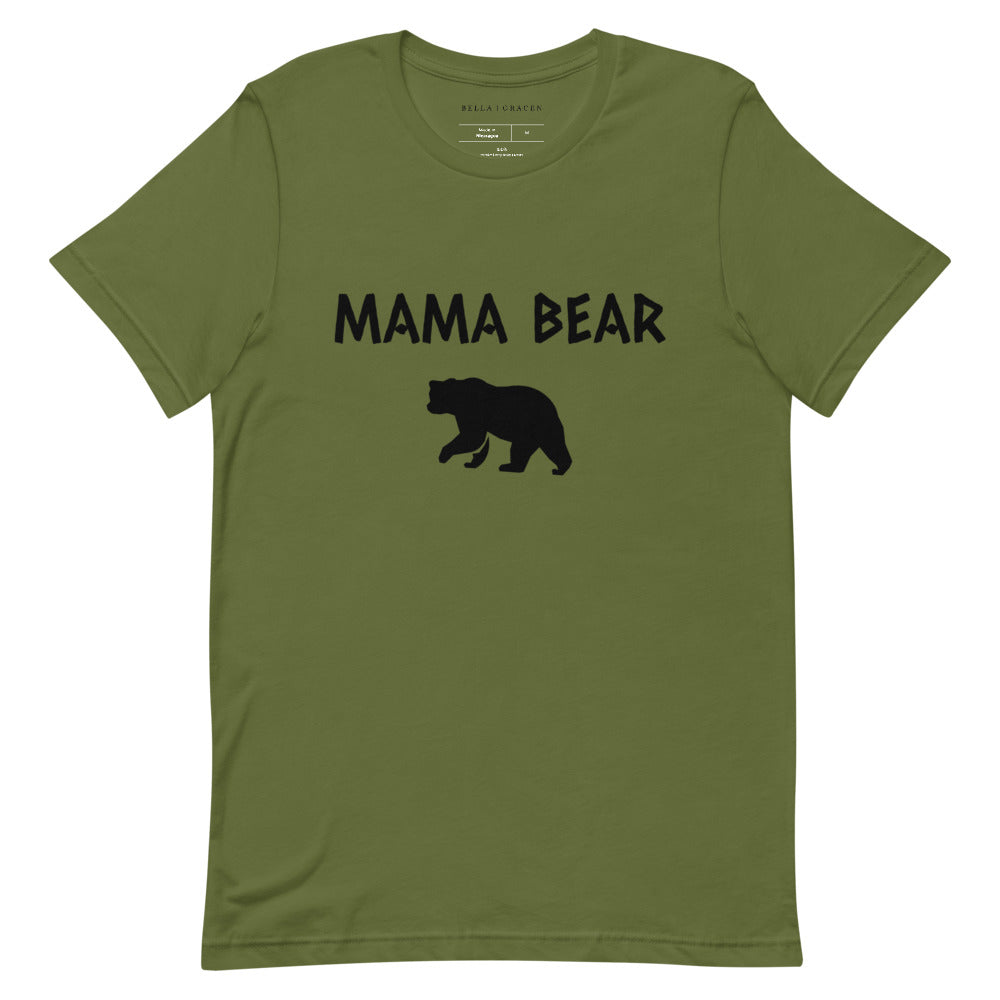 Mama Bear T-Shirt Olive