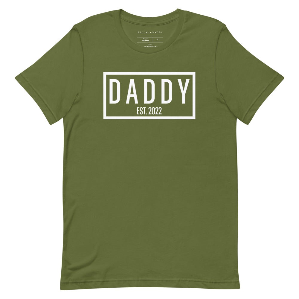 Daddy Est. 2022 T-Shirt Olive