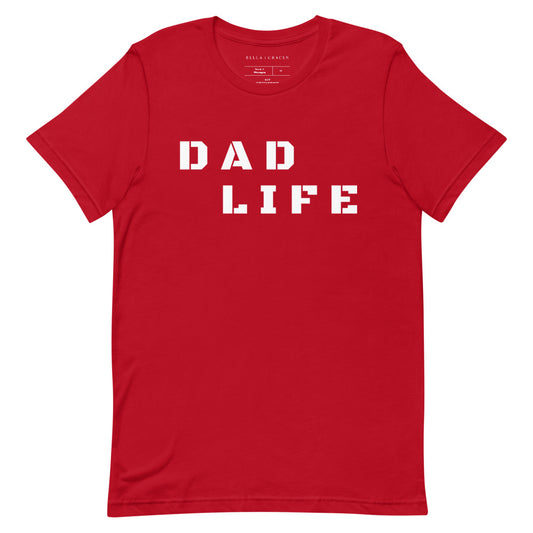 Dad Life T-Shirt Red