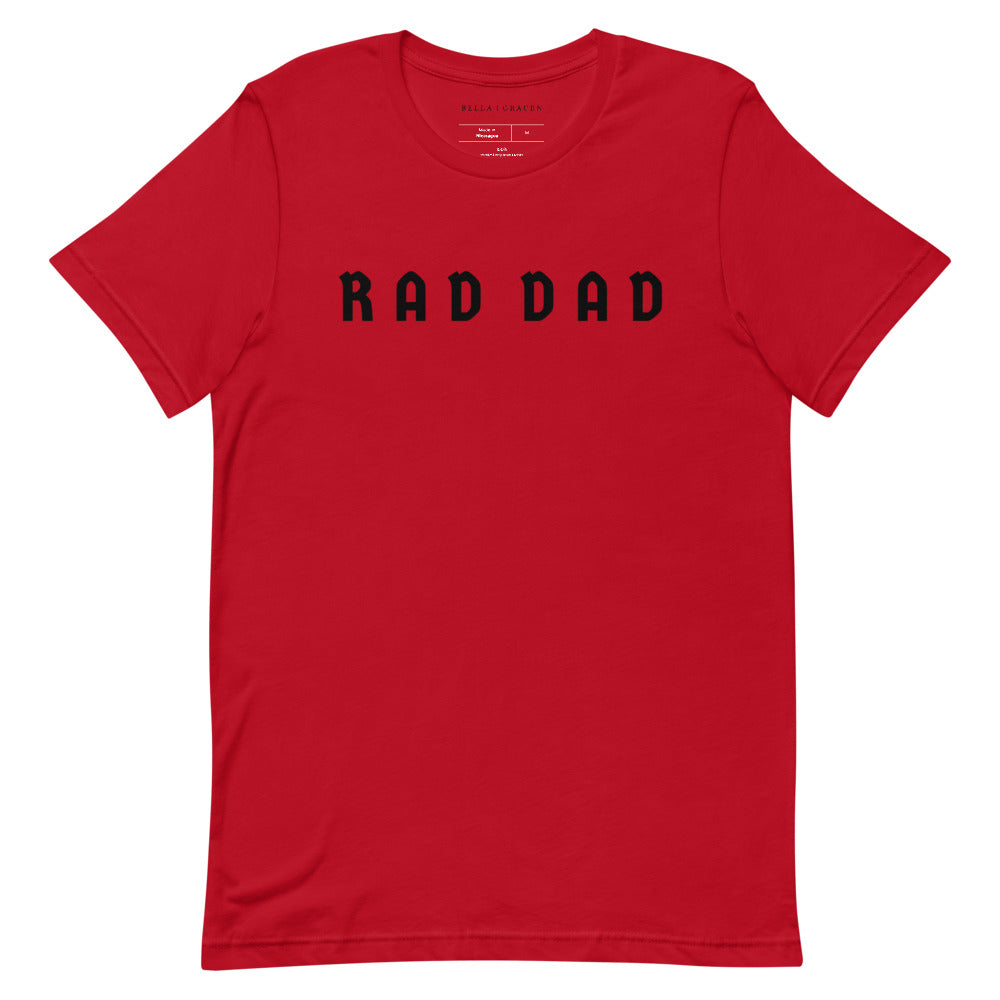 Rad Dad T-Shirt Red